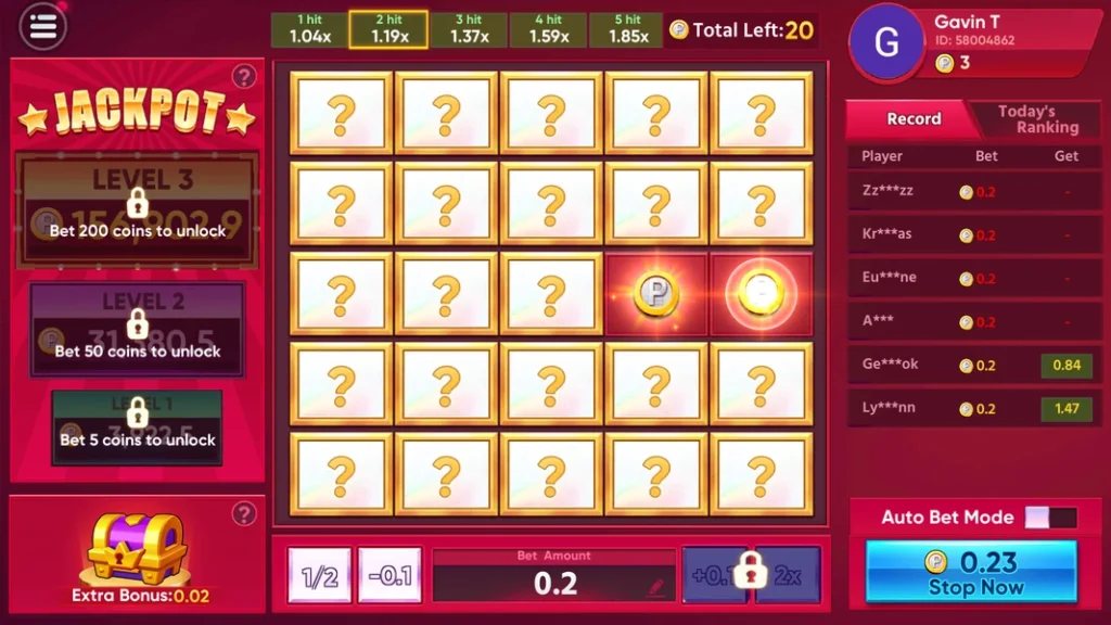 Mines - Not Crash, But Similar Risk Ladder